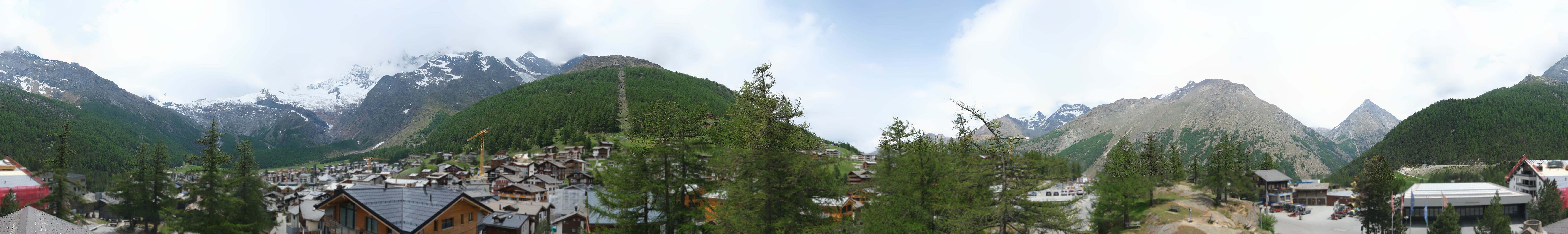 Archived image Webcam Saas Fee - View Village