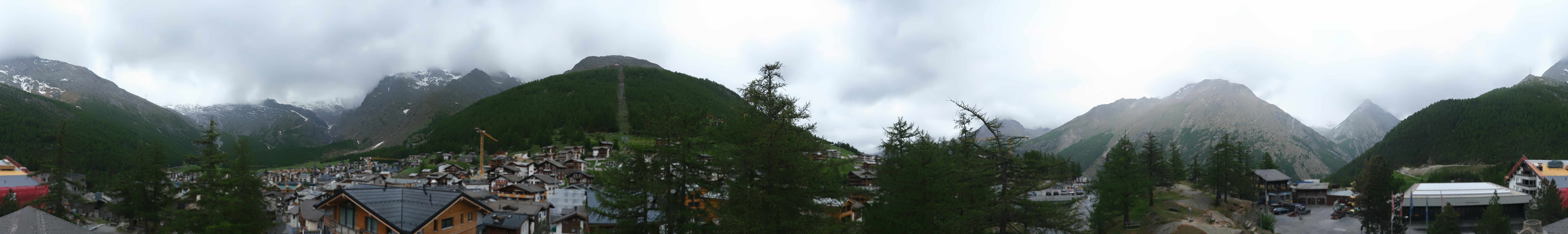 Archived image Webcam Saas Fee - View Village