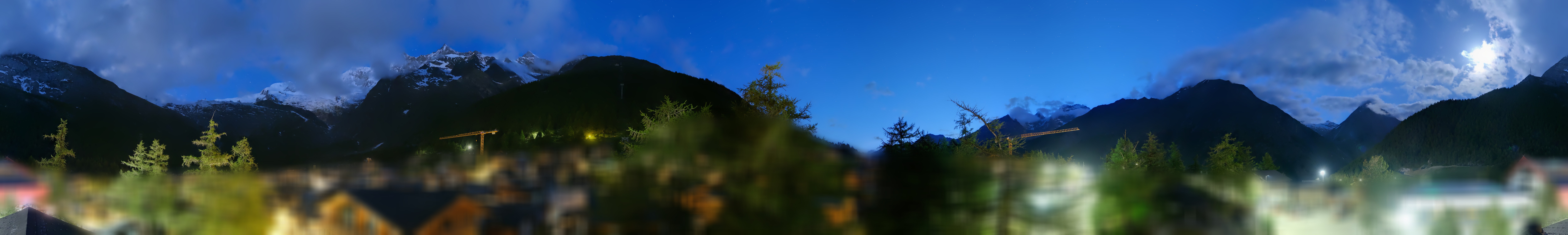 Archived image Webcam Saas Fee - View Village
