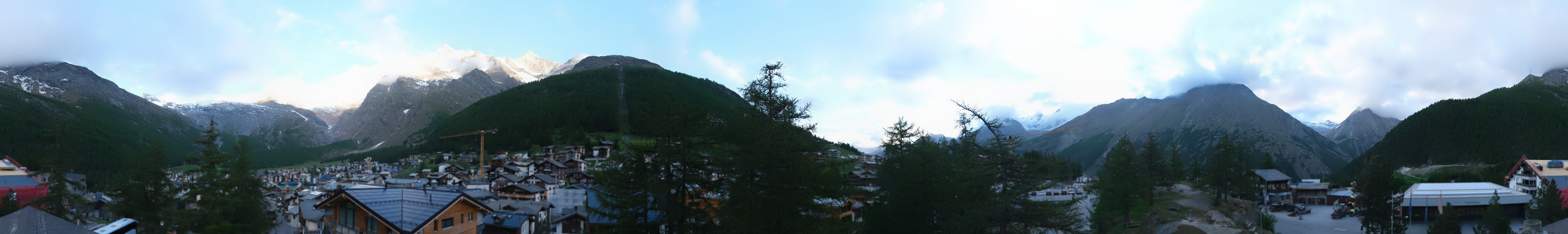 Archived image Webcam Saas Fee - View Village