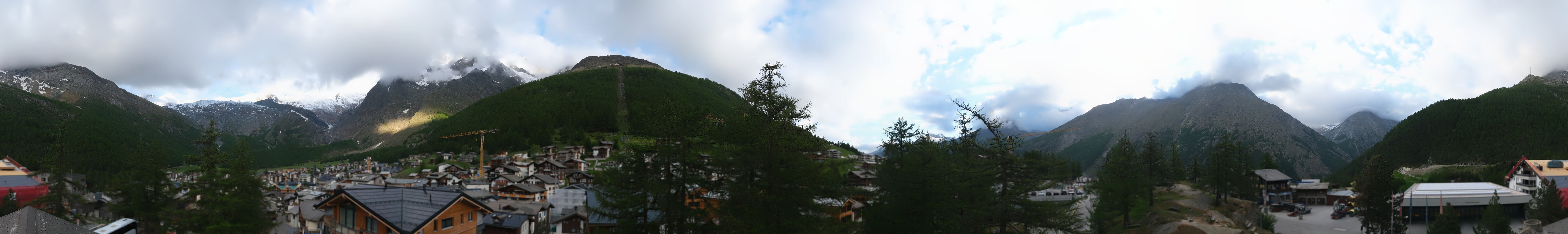 Archived image Webcam Saas Fee - View Village