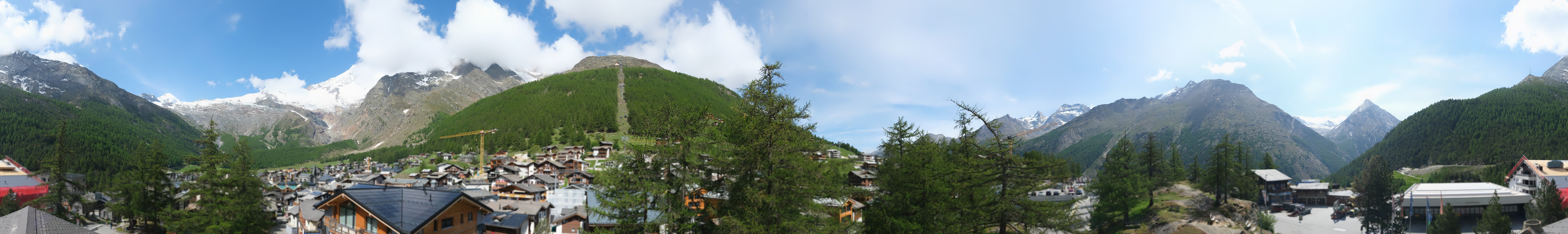 Archived image Webcam Saas Fee - View Village
