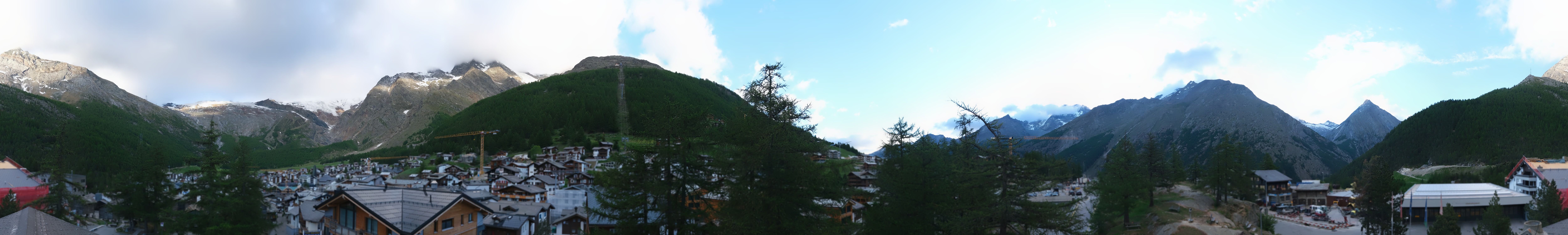 Archived image Webcam Saas Fee - View Village