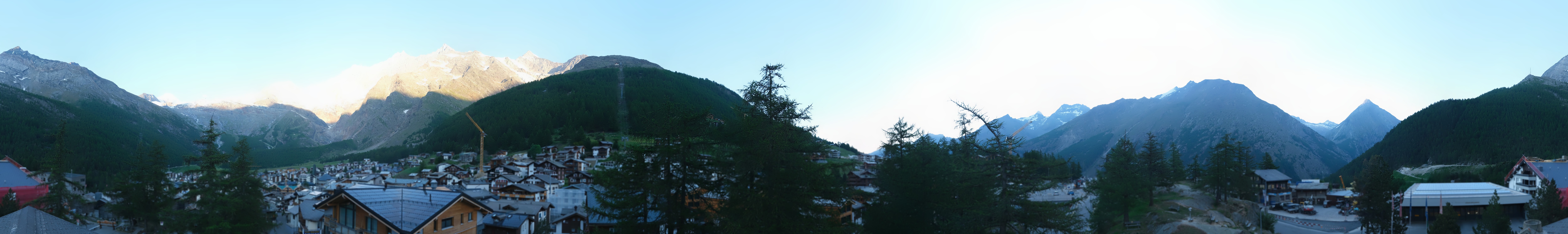 Archived image Webcam Saas Fee - View Village