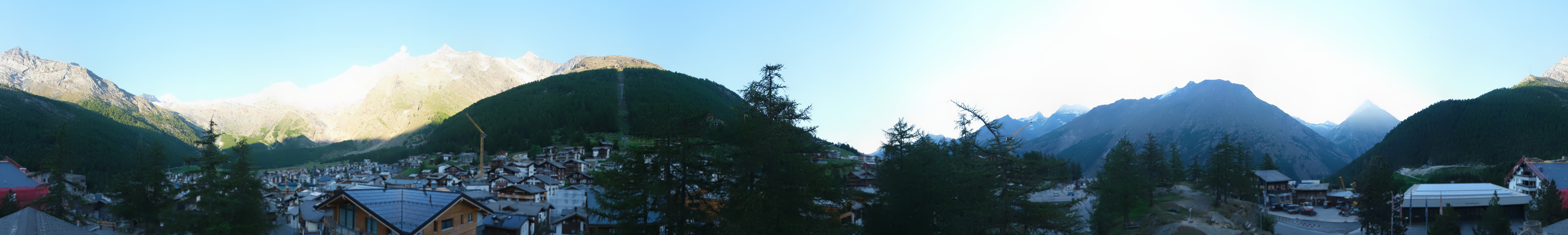 Archived image Webcam Saas Fee - View Village