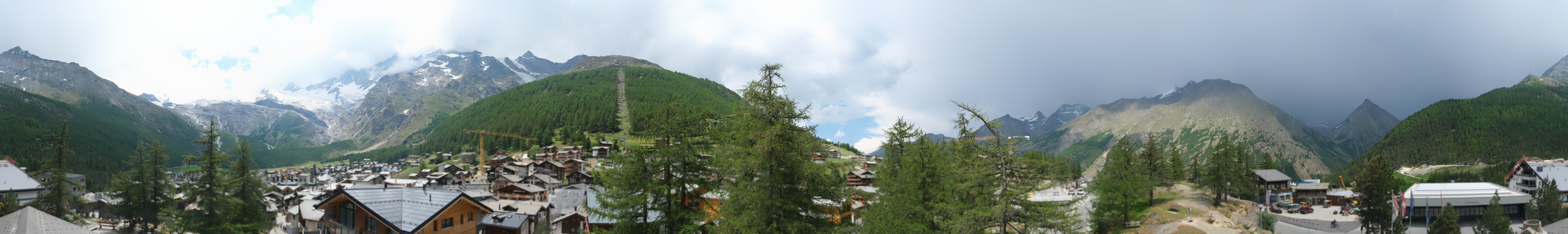 Archived image Webcam Saas Fee - View Village