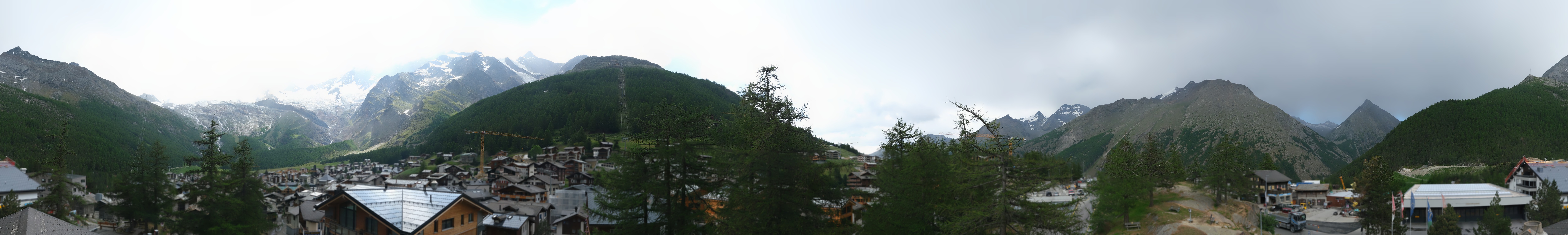Archived image Webcam Saas Fee - View Village