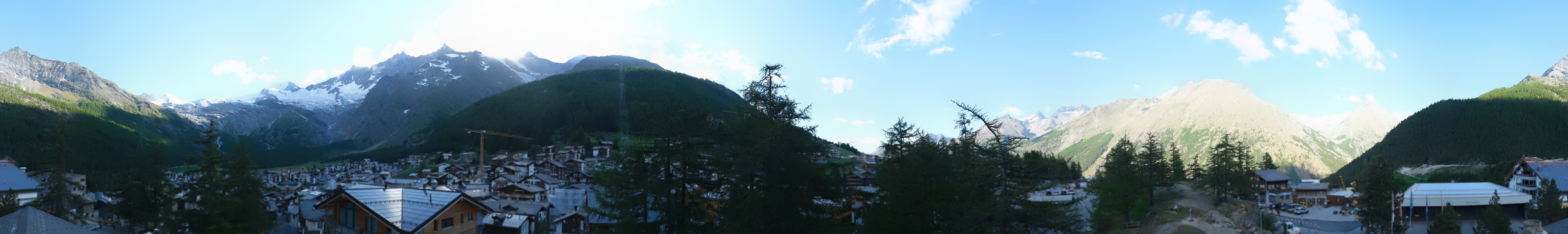 Archived image Webcam Saas Fee - View Village