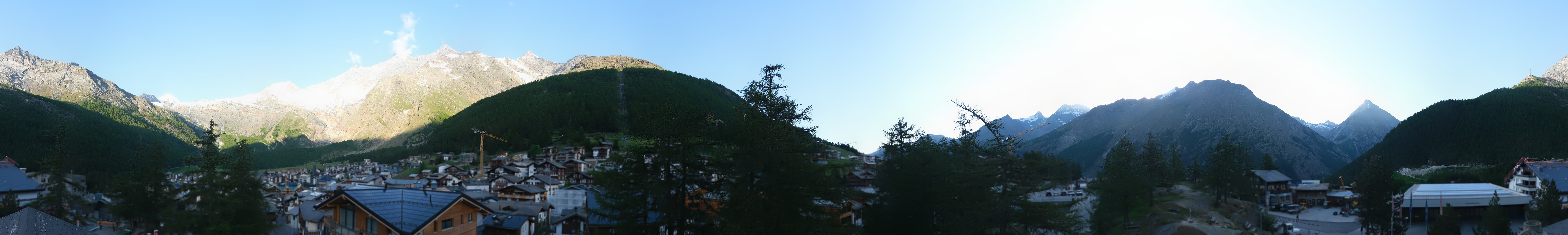 Archived image Webcam Saas Fee - View Village