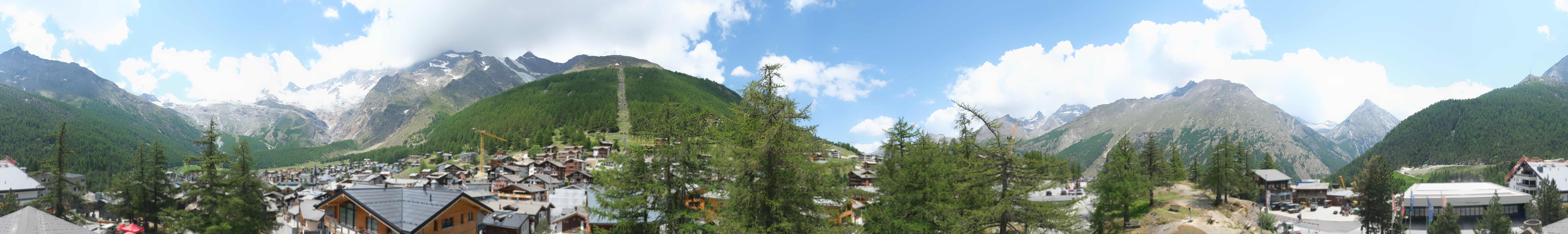 Archived image Webcam Saas Fee - View Village