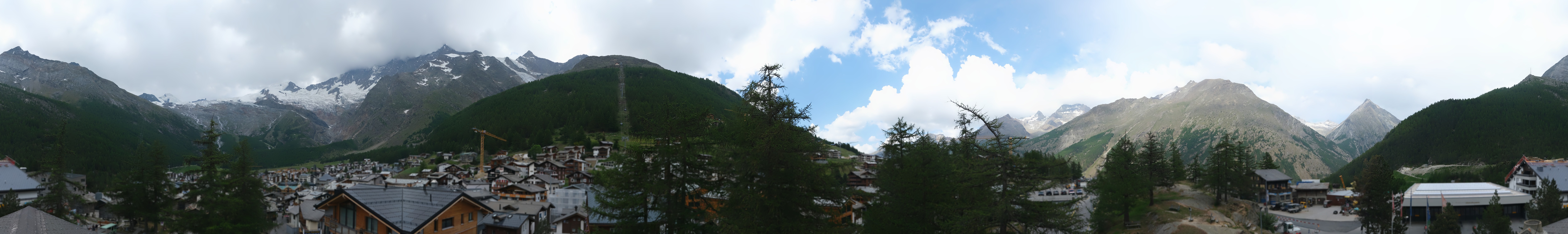 Archived image Webcam Saas Fee - View Village