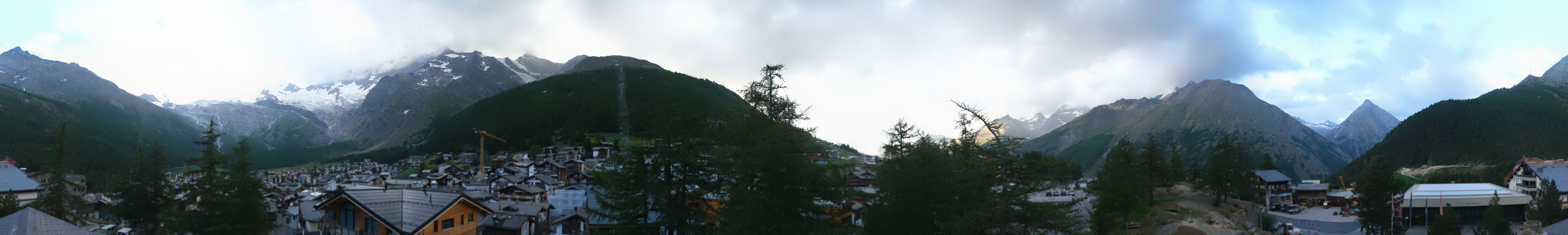 Archived image Webcam Saas Fee - View Village