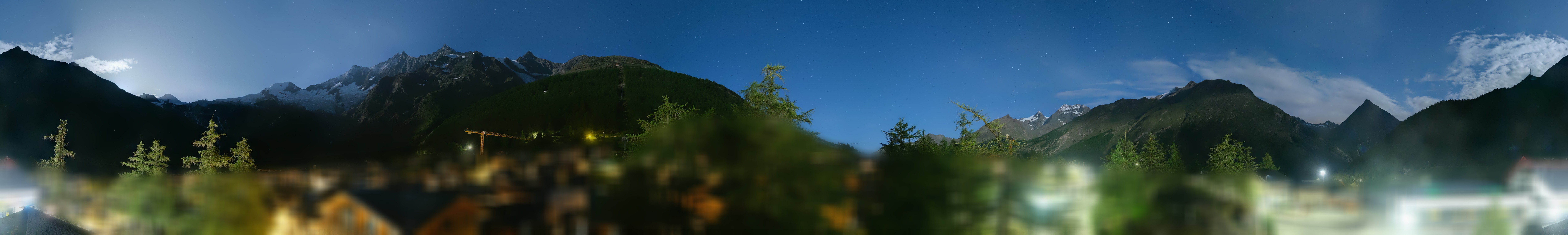 Archived image Webcam Saas Fee - View Village