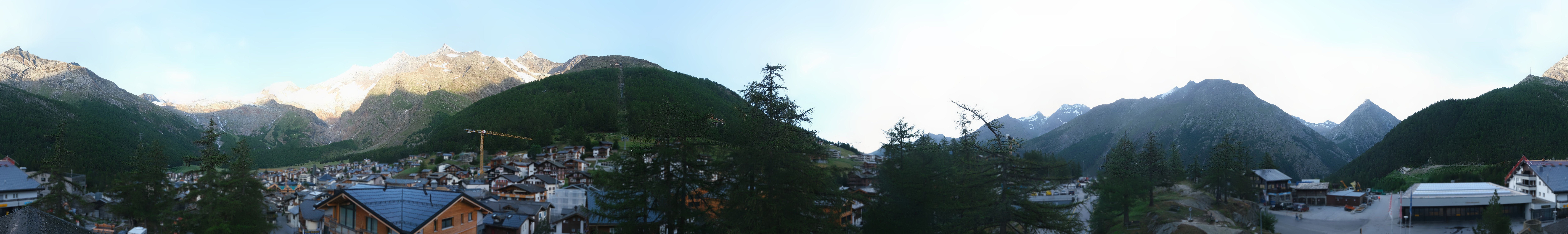 Archived image Webcam Saas Fee - View Village