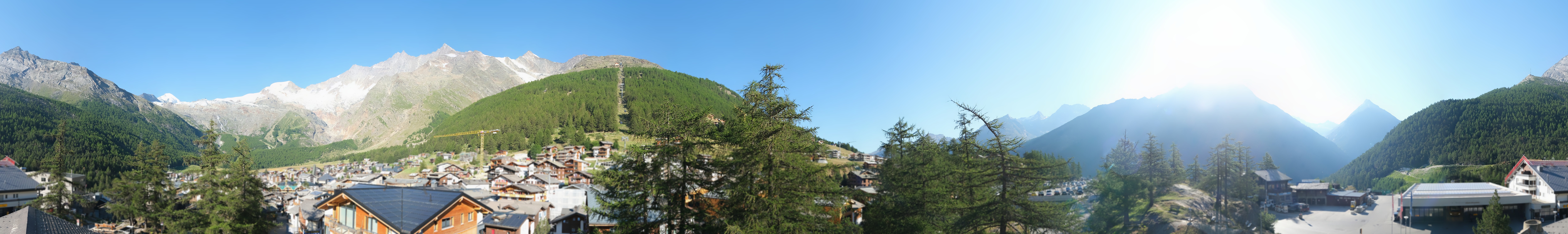 Archived image Webcam Saas Fee - View Village