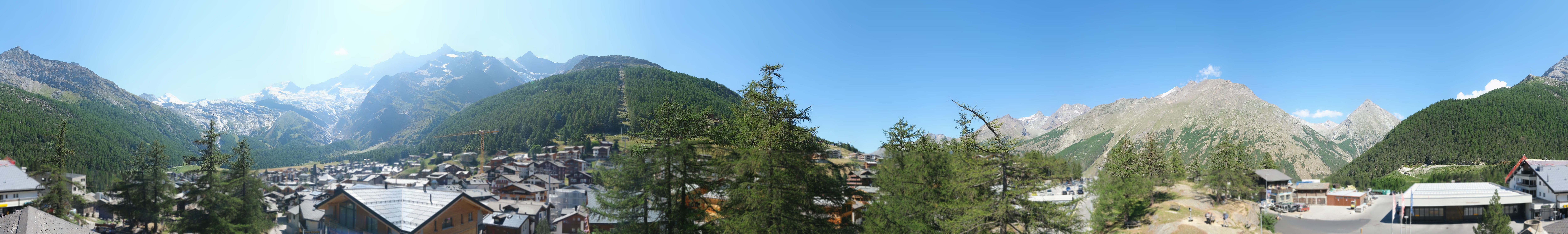 Archived image Webcam Saas Fee - View Village