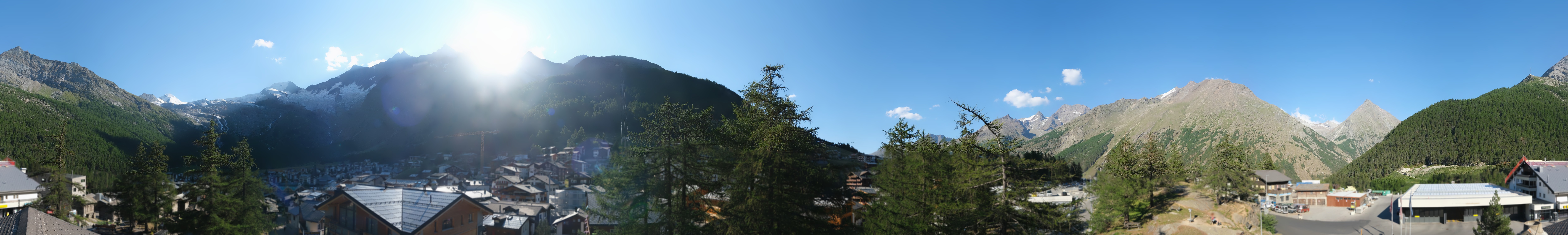 Archived image Webcam Saas Fee - View Village