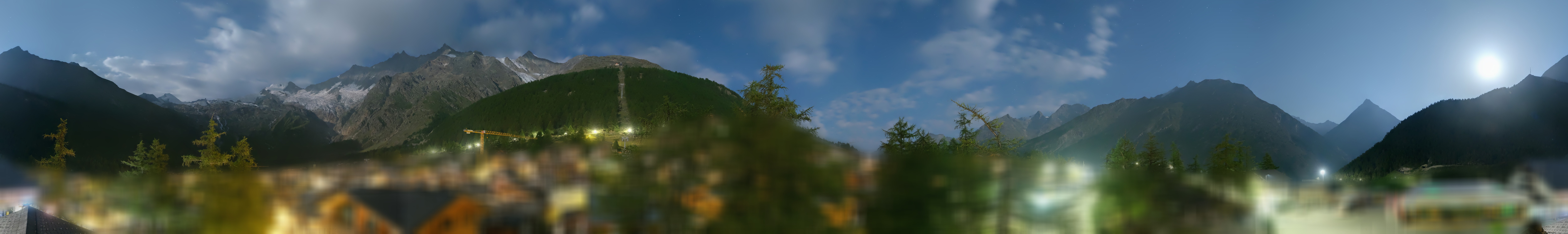 Archived image Webcam Saas Fee - View Village