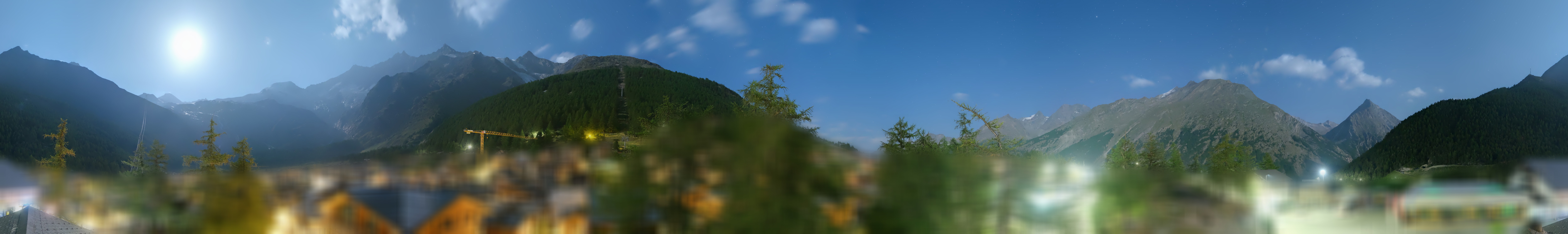 Archived image Webcam Saas Fee - View Village