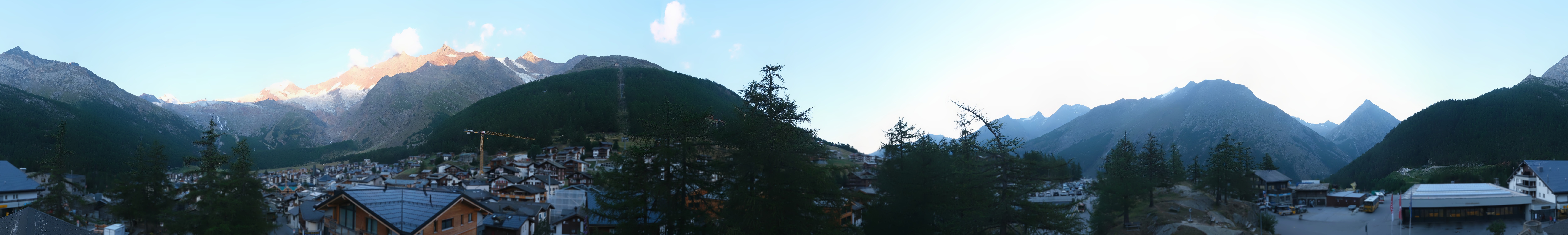Archived image Webcam Saas Fee - View Village