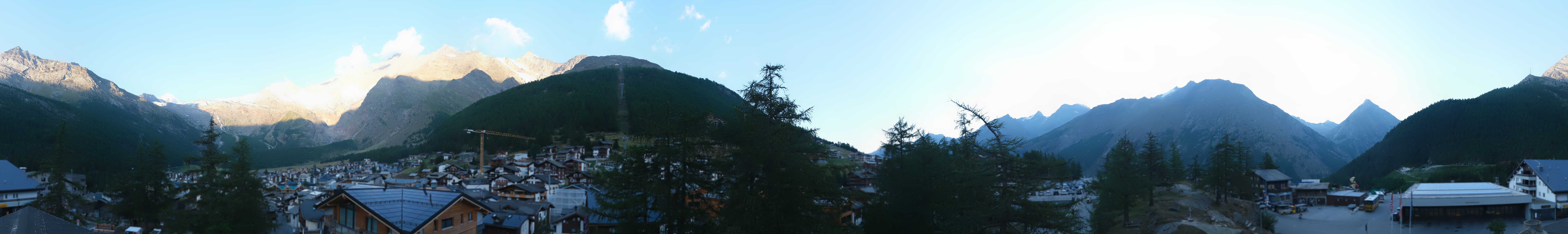 Archived image Webcam Saas Fee - View Village