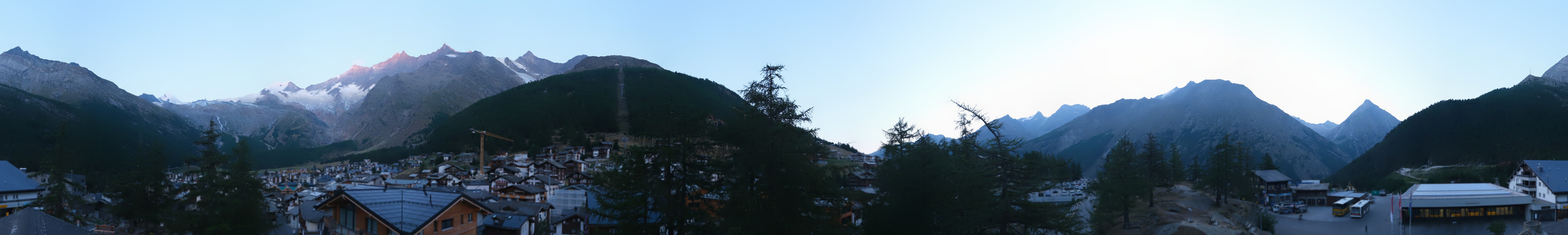Archived image Webcam Saas Fee - View Village