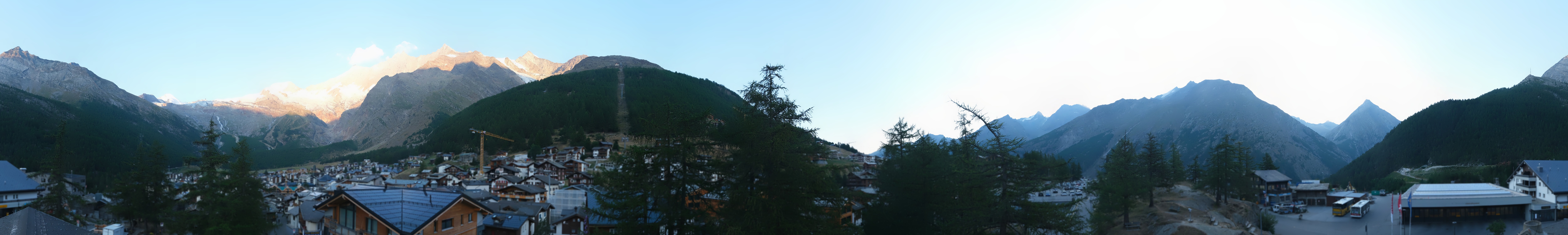 Archived image Webcam Saas Fee - View Village