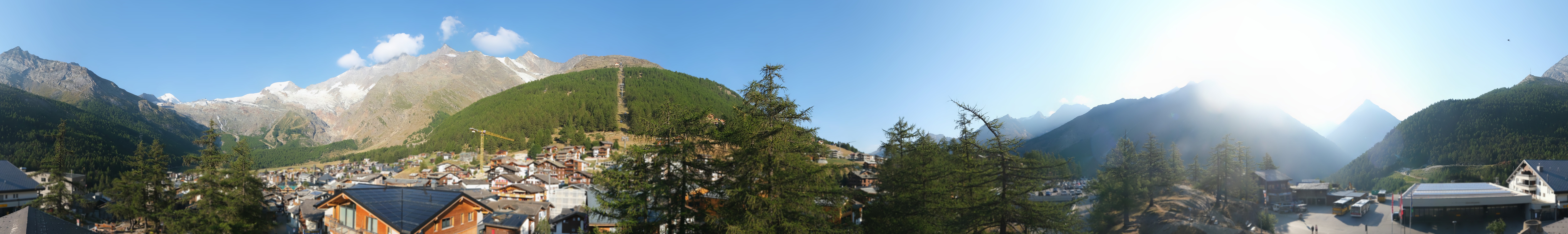 Archived image Webcam Saas Fee - View Village