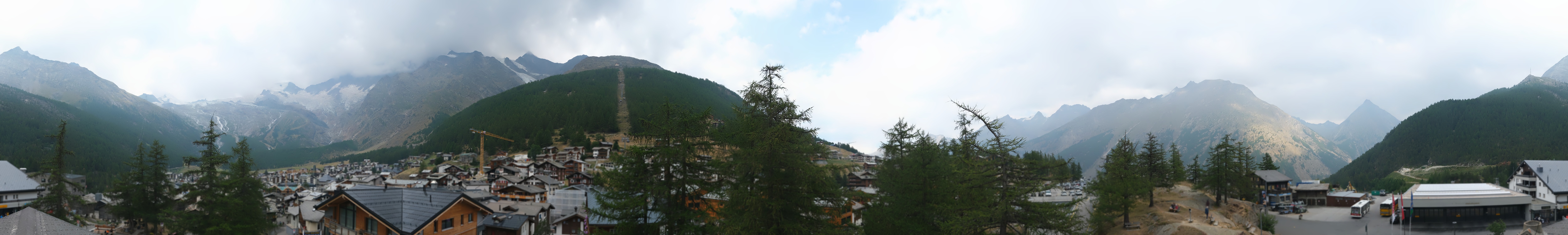 Archived image Webcam Saas Fee - View Village