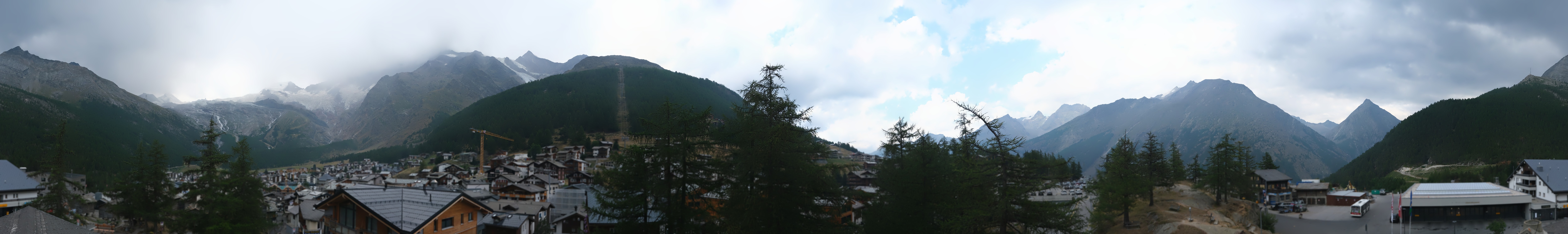 Archived image Webcam Saas Fee - View Village