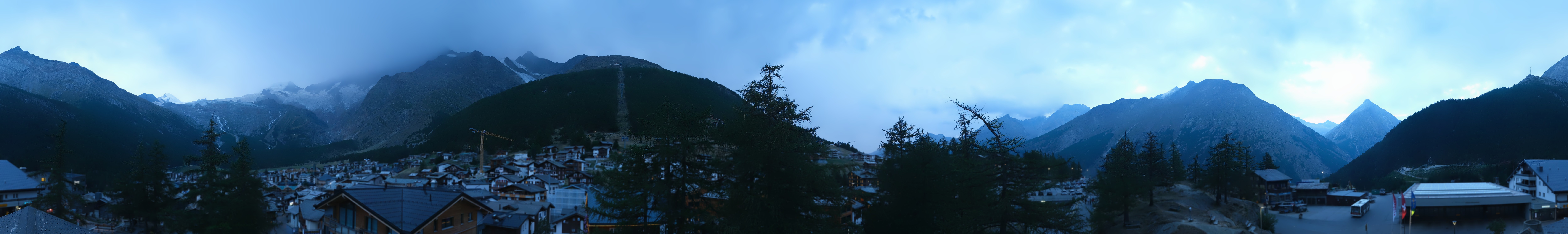 Archived image Webcam Saas Fee - View Village