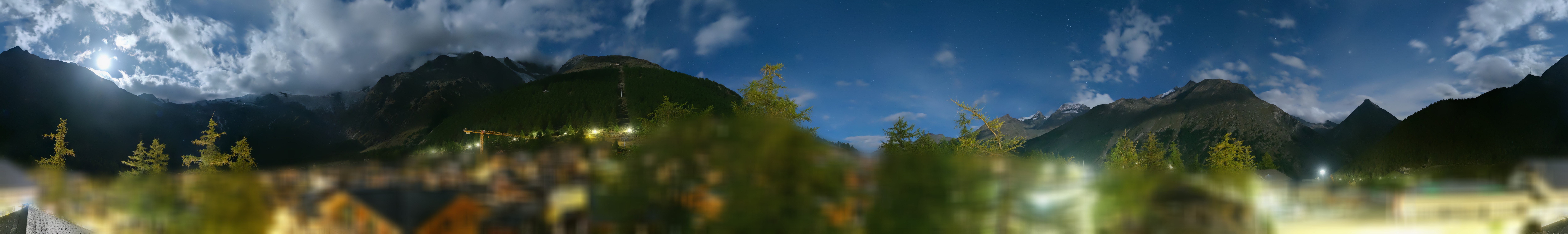 Archived image Webcam Saas Fee - View Village