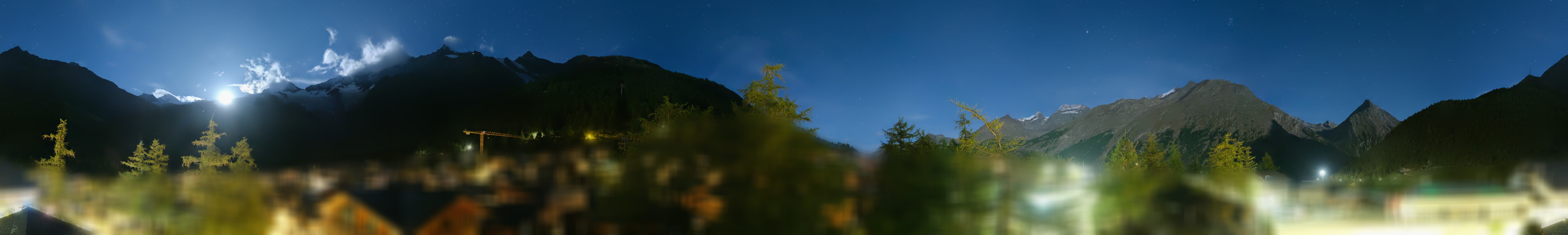 Archived image Webcam Saas Fee - View Village