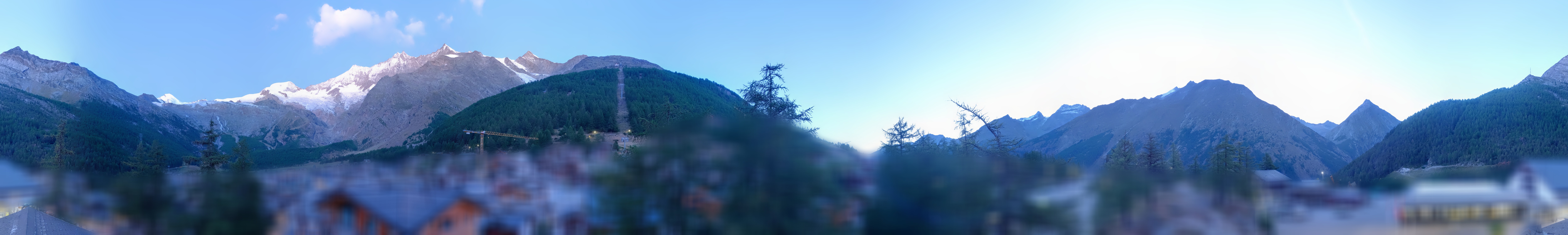 Archived image Webcam Saas Fee - View Village