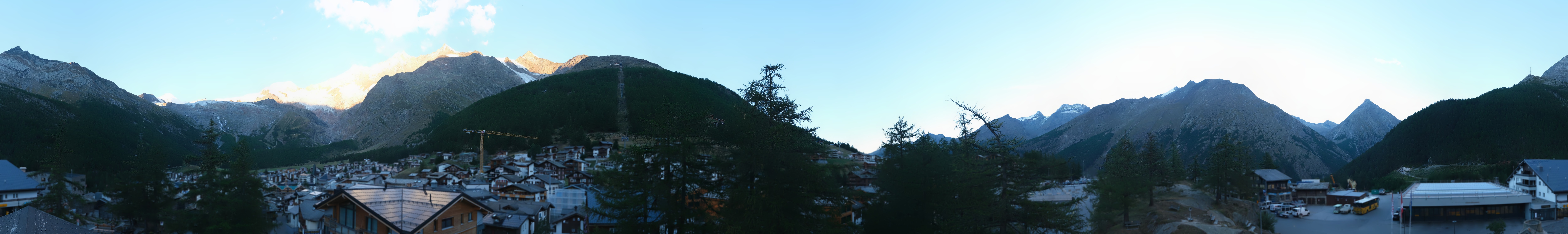 Archived image Webcam Saas Fee - View Village