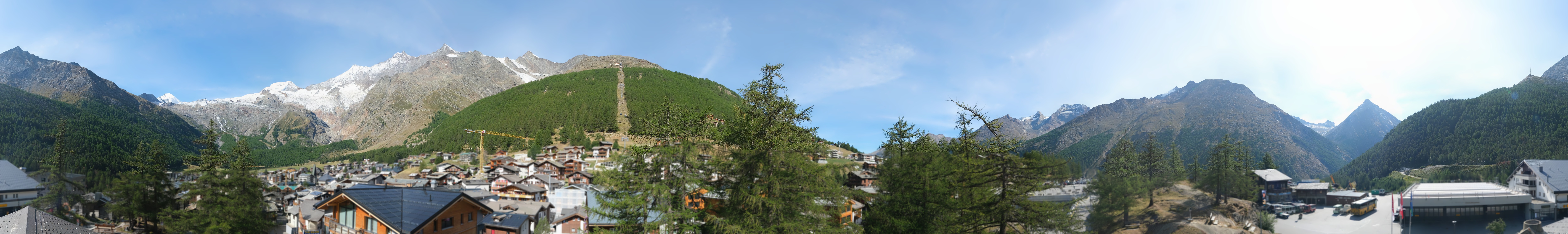 Archived image Webcam Saas Fee - View Village