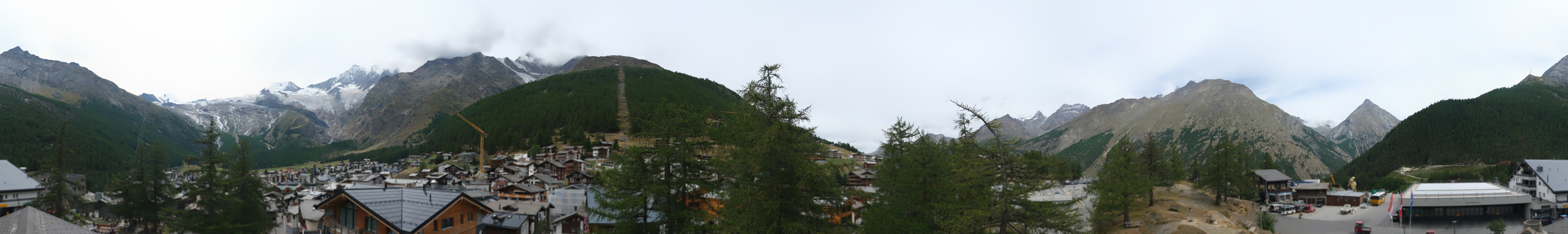 Archived image Webcam Saas Fee - View Village
