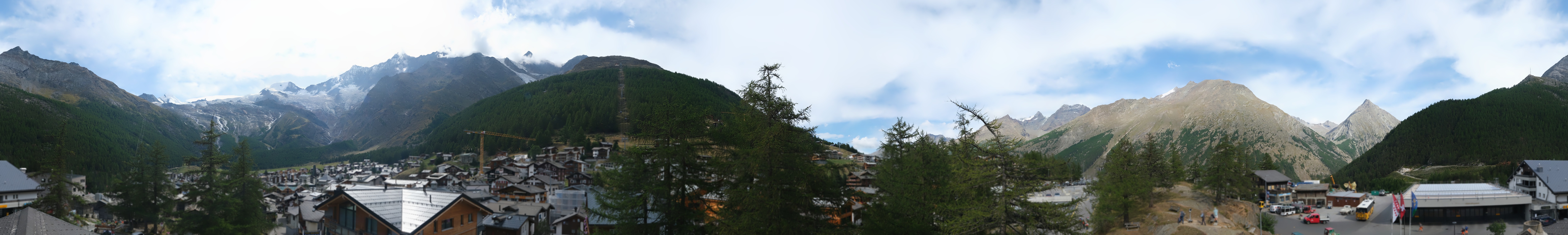 Archived image Webcam Saas Fee - View Village