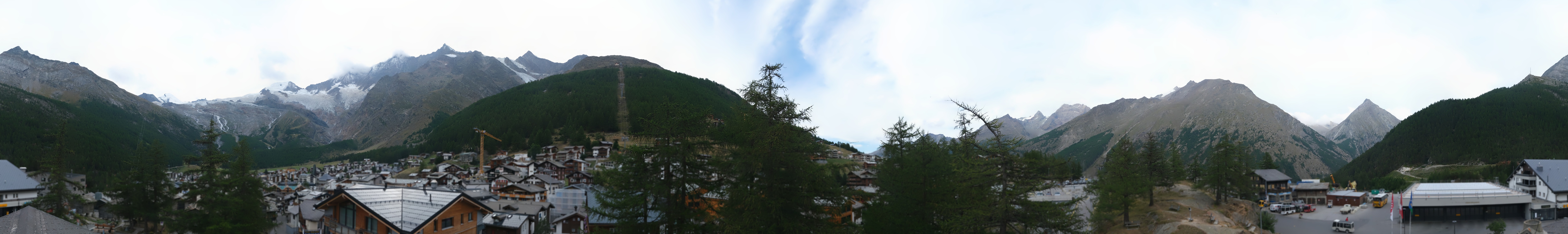 Archived image Webcam Saas Fee - View Village