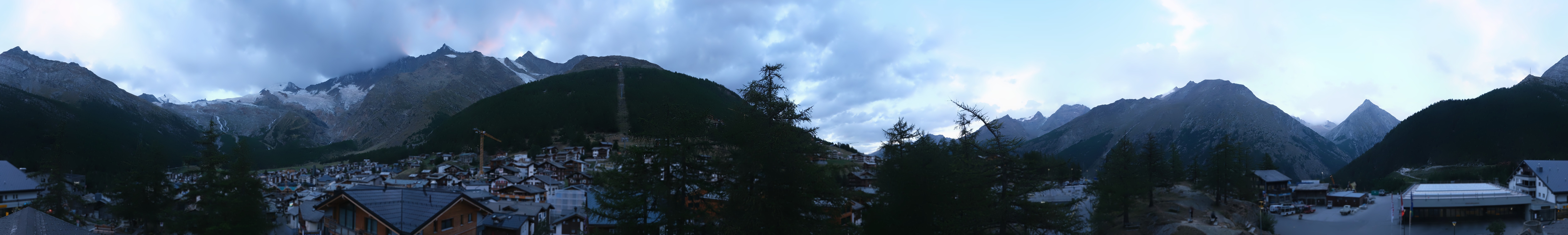 Archived image Webcam Saas Fee - View Village