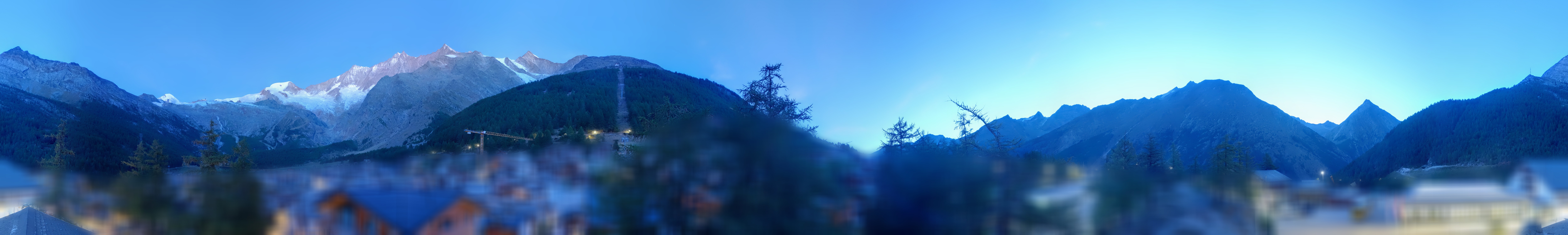 Archived image Webcam Saas Fee - View Village
