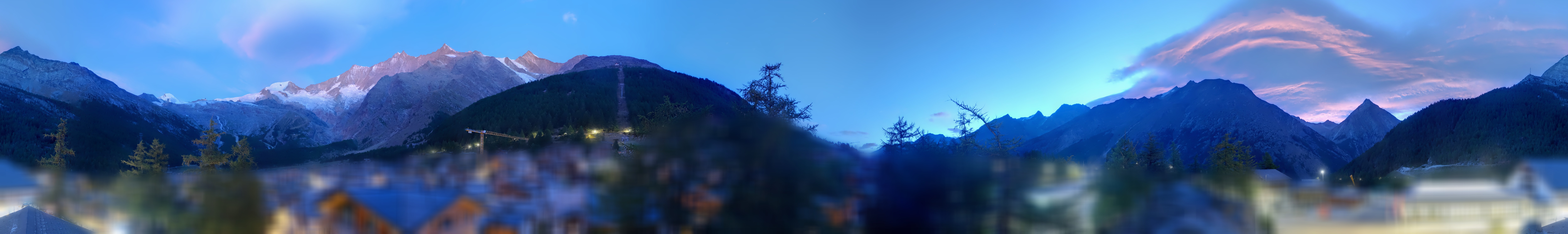 Archived image Webcam Saas Fee - View Village