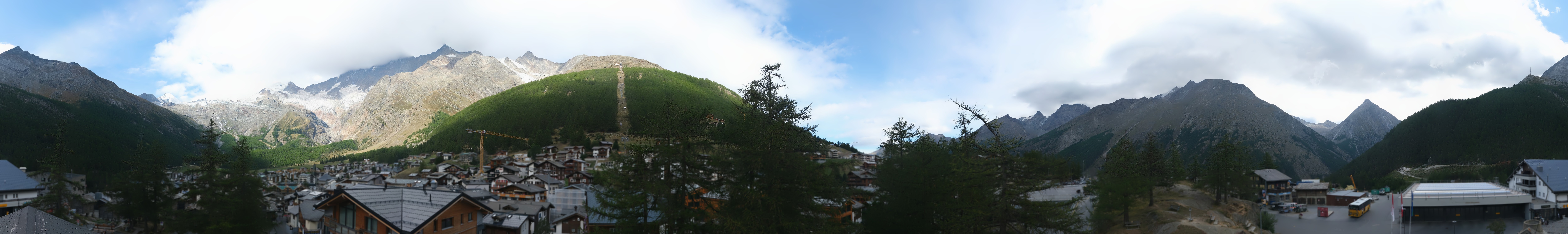 Archived image Webcam Saas Fee - View Village