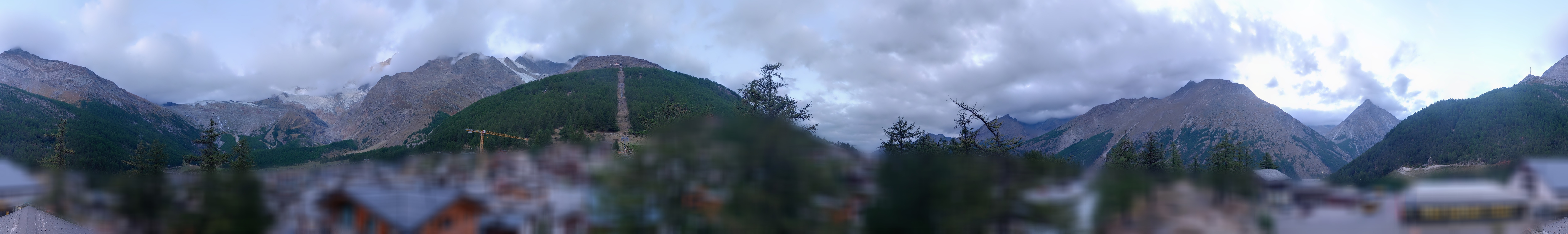 Archived image Webcam Saas Fee - View Village