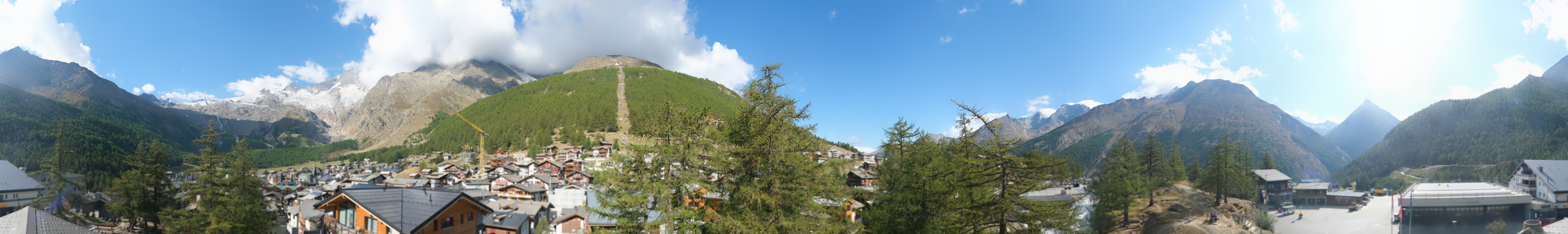 Archived image Webcam Saas Fee - View Village