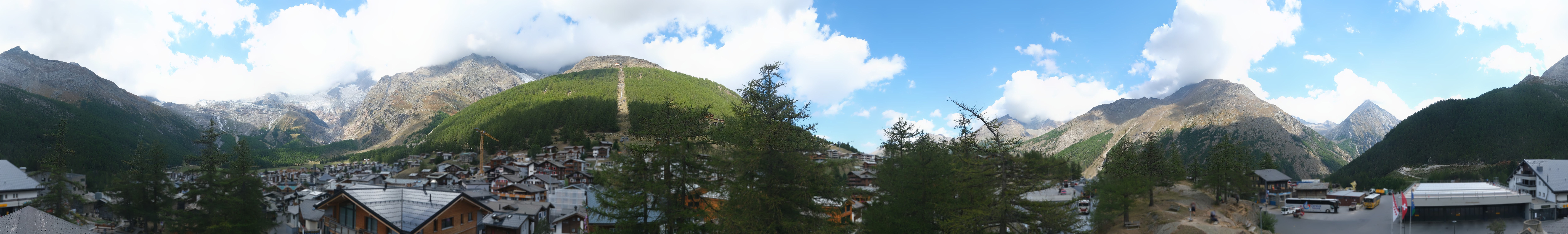 Archived image Webcam Saas Fee - View Village