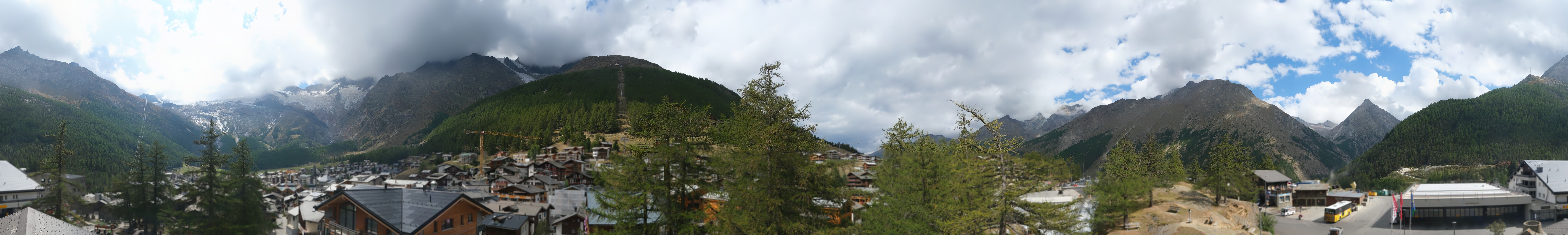 Archived image Webcam Saas Fee - View Village