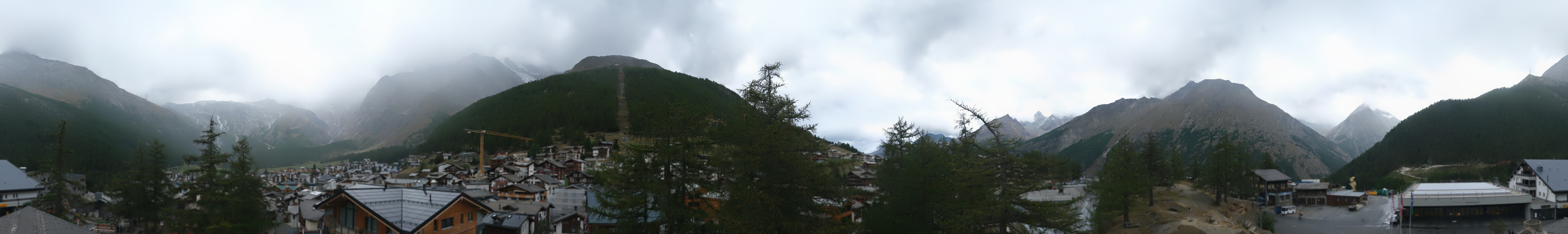 Archived image Webcam Saas Fee - View Village