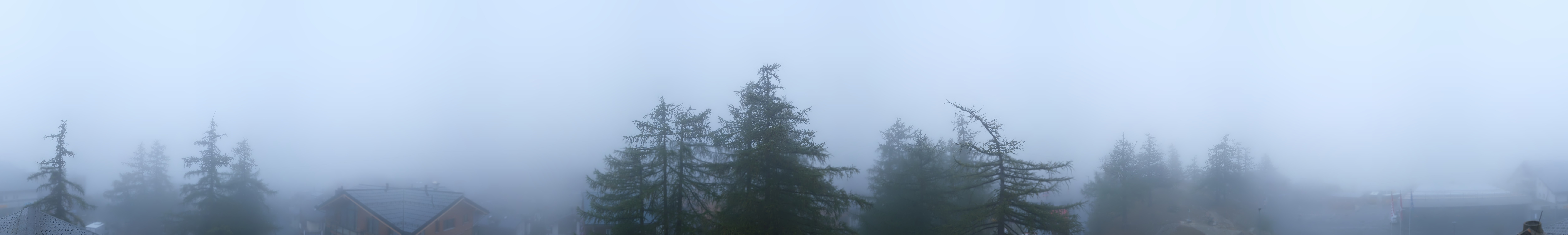 Archiv Foto Webcam Saas Fee: Blick in den Ortskern