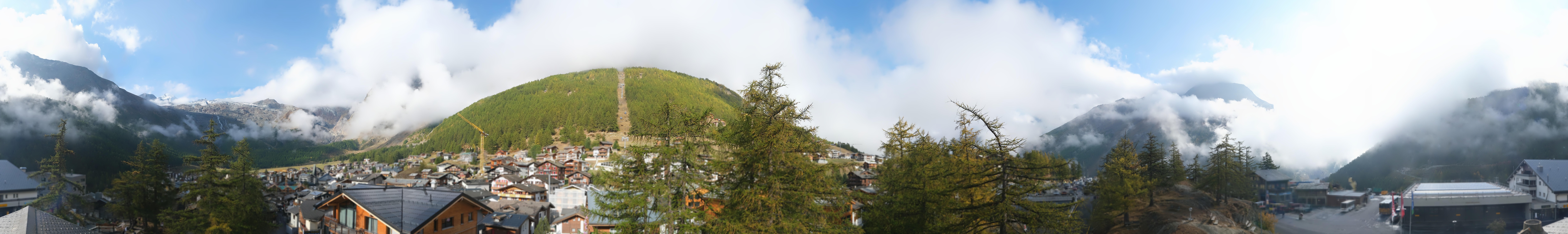 Archived image Webcam Saas Fee - View Village